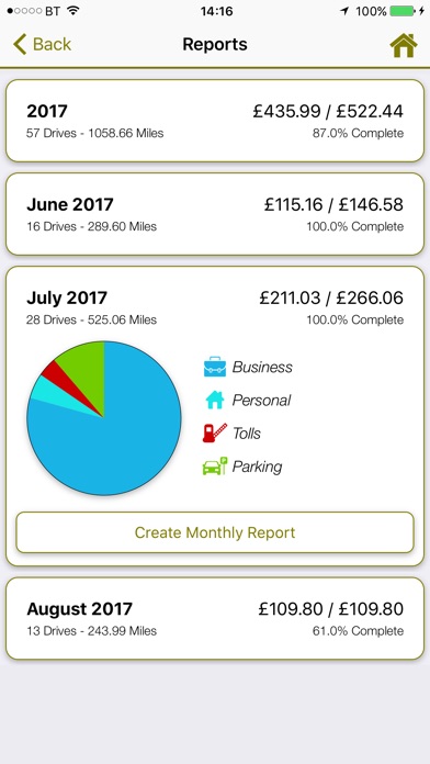 driveM8 Mileage Tracker screenshot 3