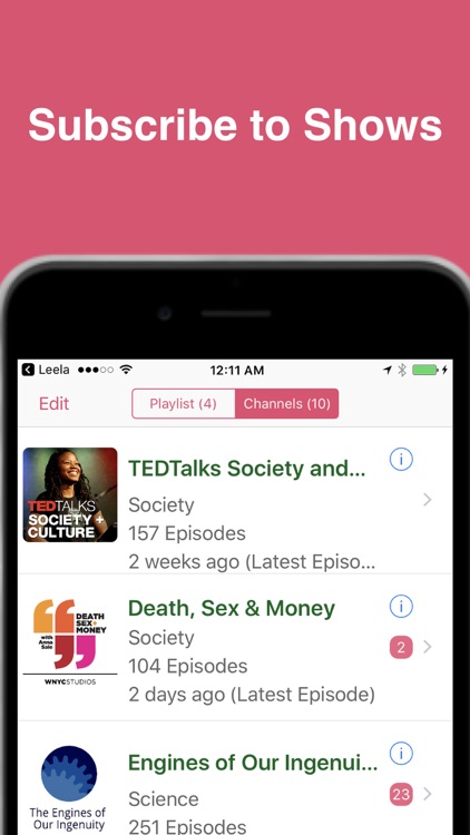 Leela: Next-Gen Podcast Player screenshot-4