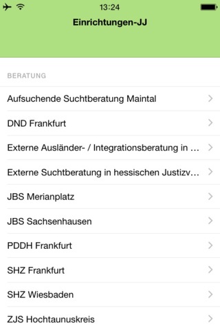 Suchthilfe-JJ screenshot 2