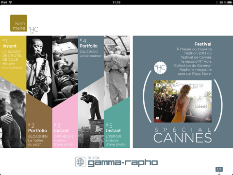 Gamma-Rapho le Magazine screenshot 2