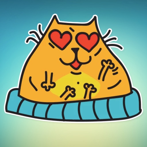 Fat Cat! Stickers icon