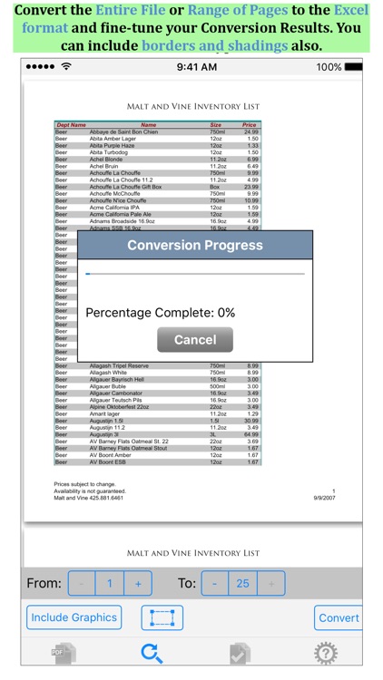 PDF to Excel by PDF2Office