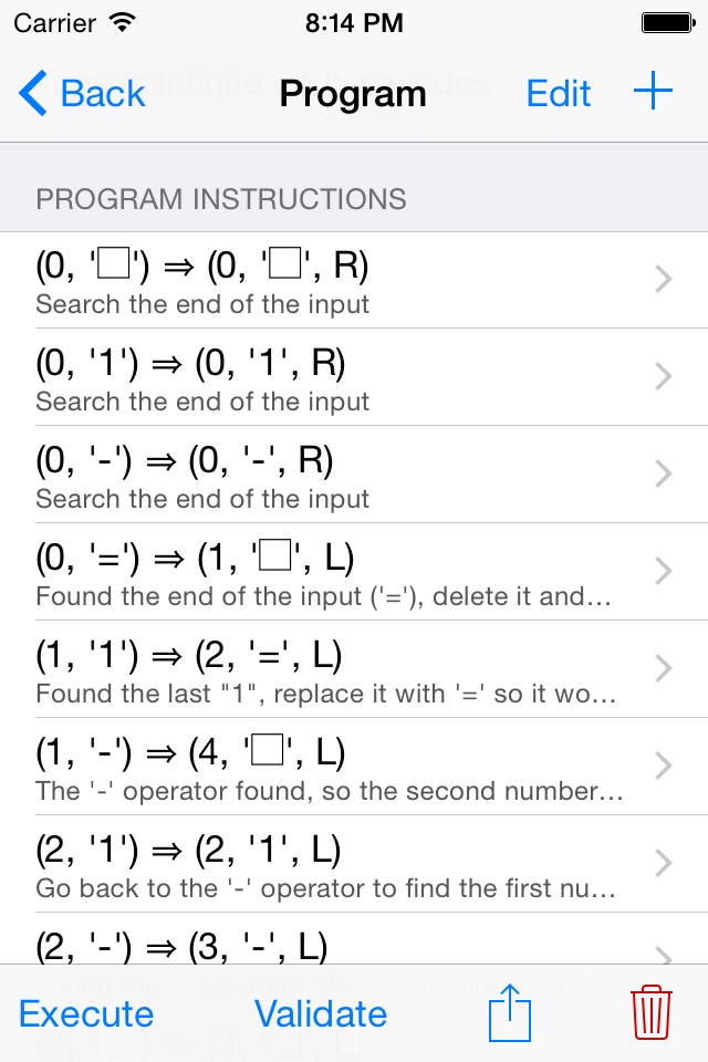 Turing Machine Simulator screenshot 4