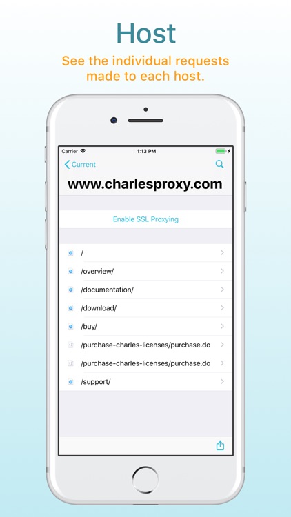 Charles Proxy screenshot-3