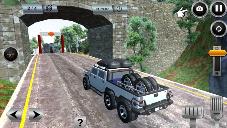 6x6 Offroad Pickup Truck Sim