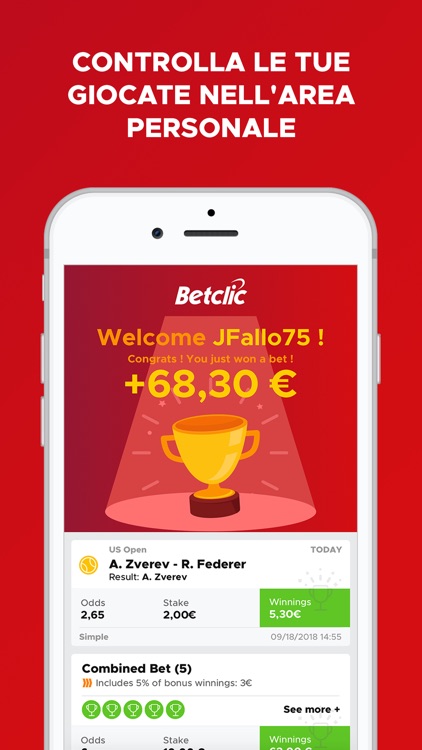 Betclic - Scommesse Sportive screenshot-3