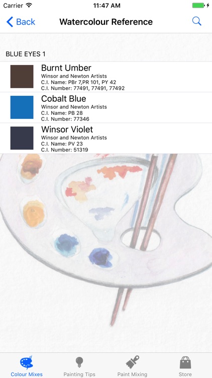 Watercolour Reference