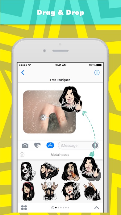 Metalheads stickers screenshot 3