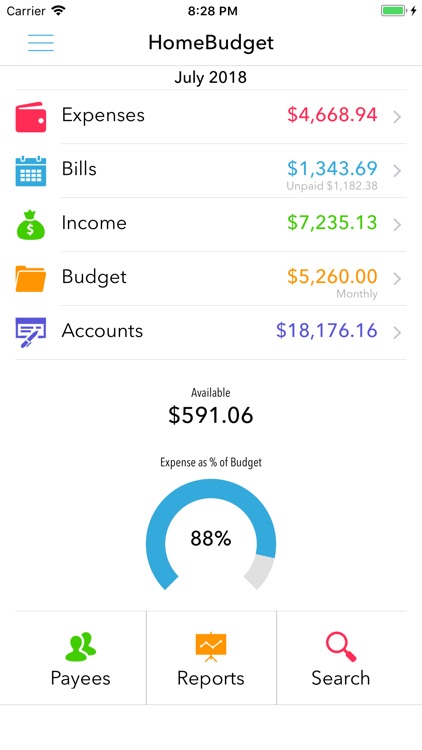 HomeBudget Lite (w/ Sync)