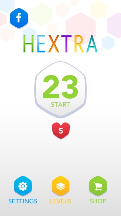 Hextra Word Game screenshot 1