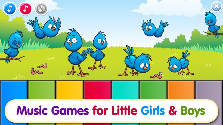 Piano Baby Games for Girls & Boys one year olds