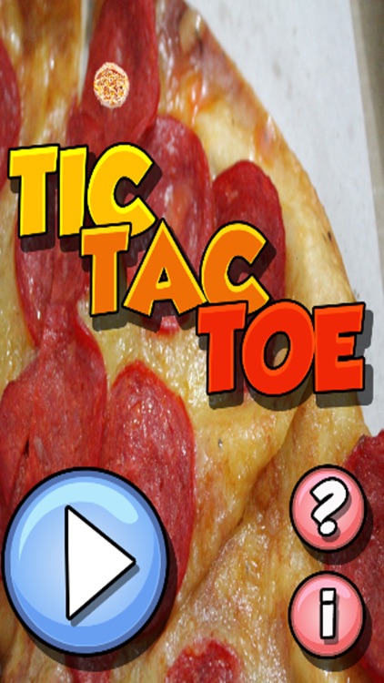 Pizza Tic-Tac-Toe (2-Player)