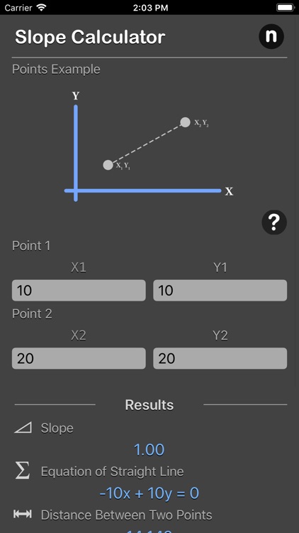 Slope Calculator Plus