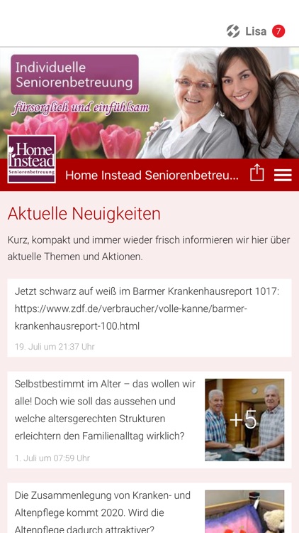 Home Instead Seniorenbetreuung