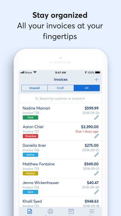 Invoice by Wave