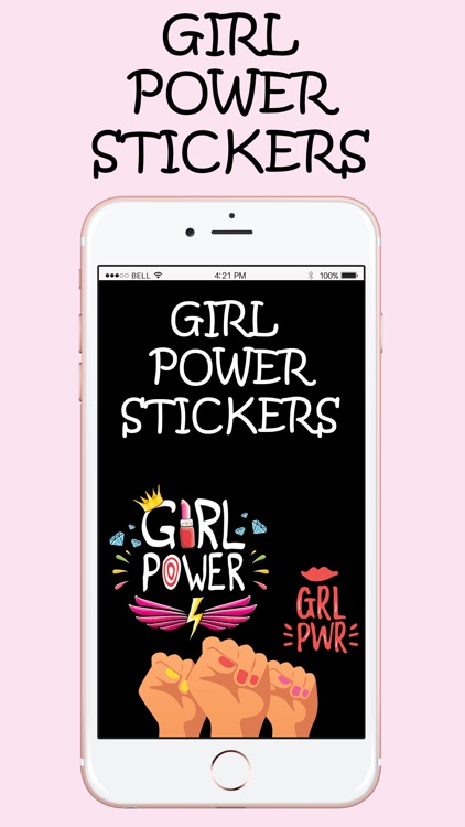 Girl Power Stickers! screenshot-4
