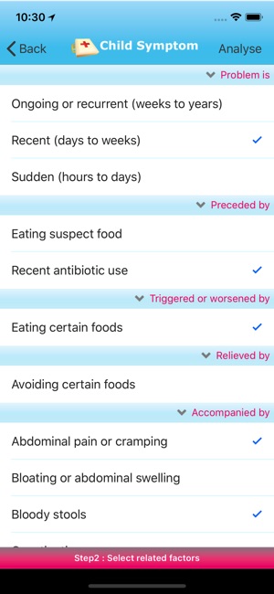 Child Symptom Checker(圖2)-速報App