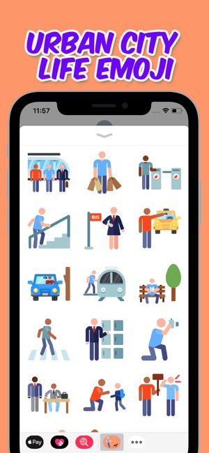 Urban City Life Emoji(圖3)-速報App