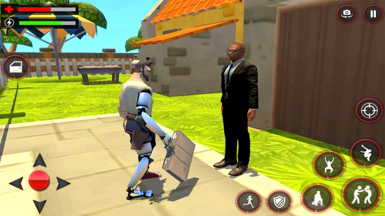 Cyborg Hero Life Story Game screenshot-3