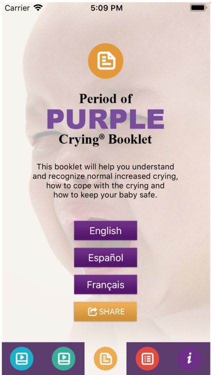 The Period of PURPLE Crying