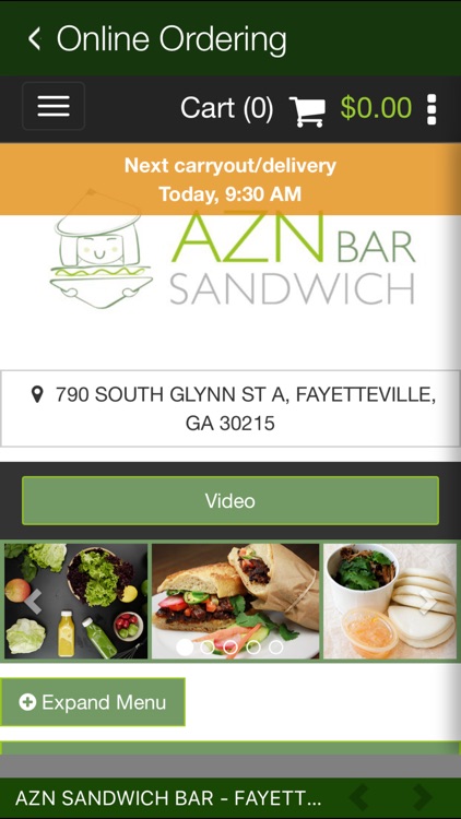 AZN Sandwich Bar screenshot-3