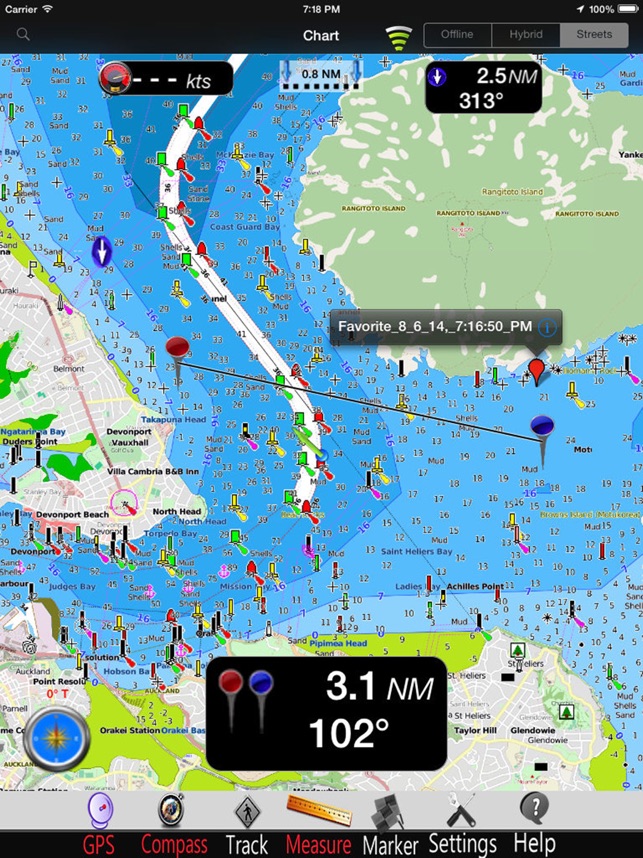 New Zealand Nautical Chart Pro(圖1)-速報App