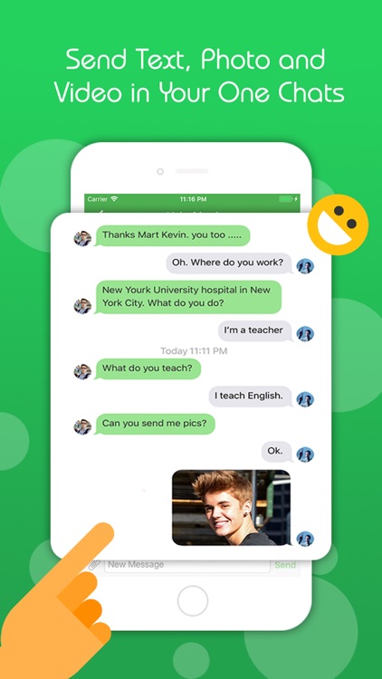 Chat Lock Message - Text Chats