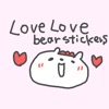 LOVELOVELOVE BEAR STICKERS!!