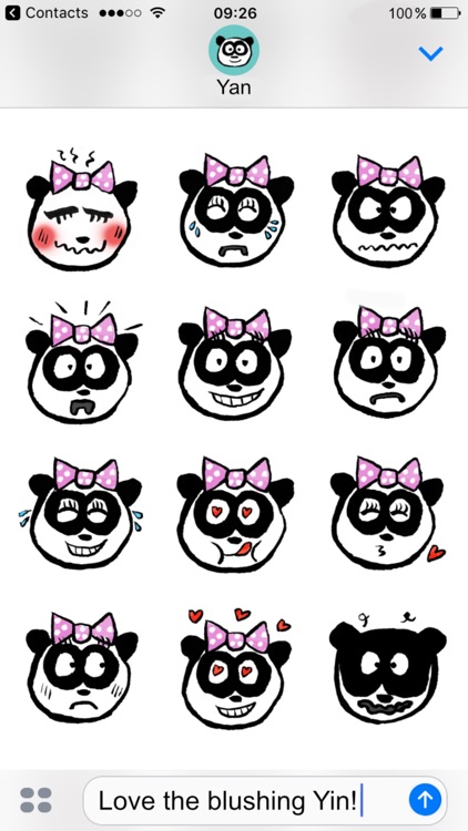 Panda Babies Stickers