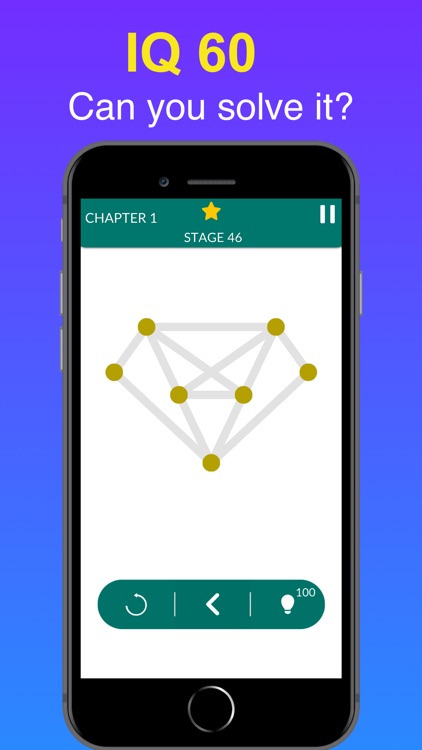 One Line 1-Stroke Puzzle Game