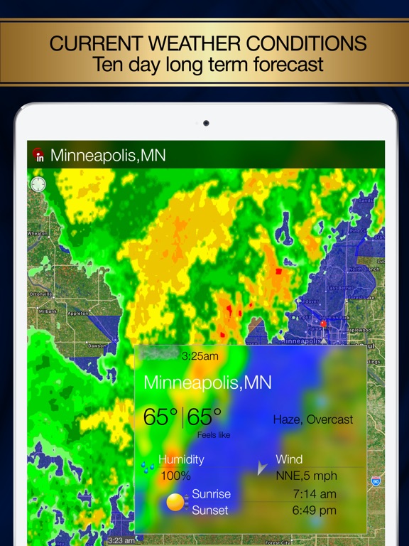 Radar MAX: NOAA Weather radar iPad Radar MAX: NOAA Weather radar iPad