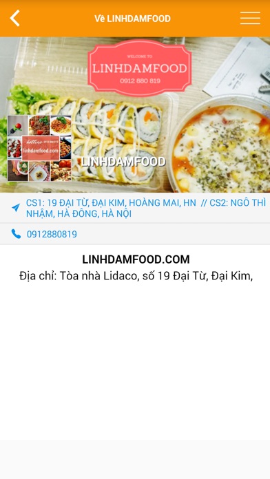 LINHDAMFOOD screenshot 3