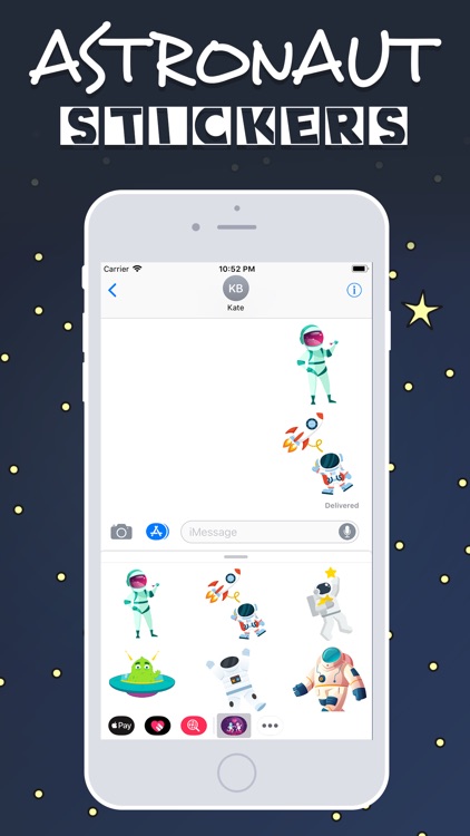 Astronaut Emojis screenshot-3