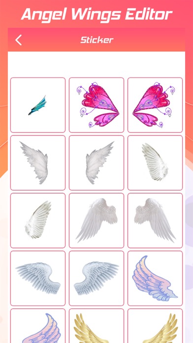Angel Wings Editor screenshot 2