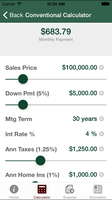 How to cancel & delete Arch Mortgage Calculator from iphone & ipad 3