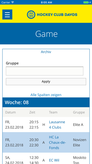 Hockey Club Davos Nachwuchs(圖4)-速報App