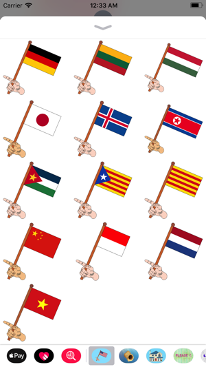 Flag Waving Stickers(圖4)-速報App