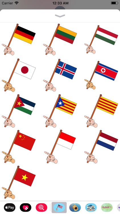 Flag Waving Stickers screenshot-3