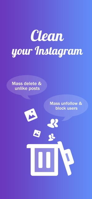 ‎InstaClean - Cleaner for IG on the App Store - 300 x 649 jpeg 23kB