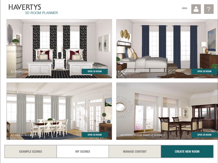 Havertys 3D Room Planner