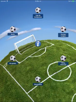 Screenshot 1 Fútbol: Noticias y Resultados iphone