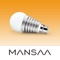 Mansaa SmartShine free app is used to connect the Mansaa SmartShine Bluetooth Wireless Multi-Color LED Lamp via Bluetooth 4