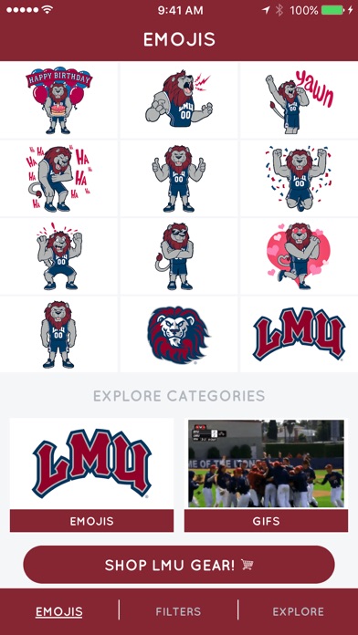 LMU Emojis & Filters screenshot 4