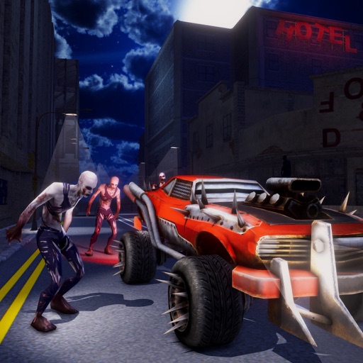 Zombie Apocolypse Car Game iOS App