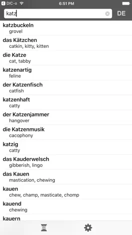 Game screenshot German-English offline dict. apk