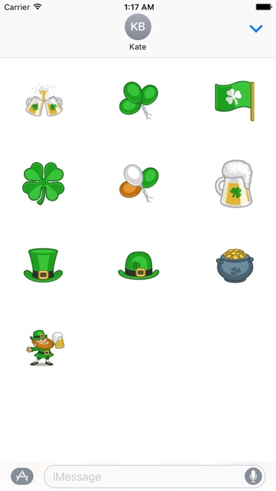 Happy St Patrick Day Stickers screenshot 3