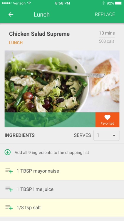 Weight Loss Meal Plan App