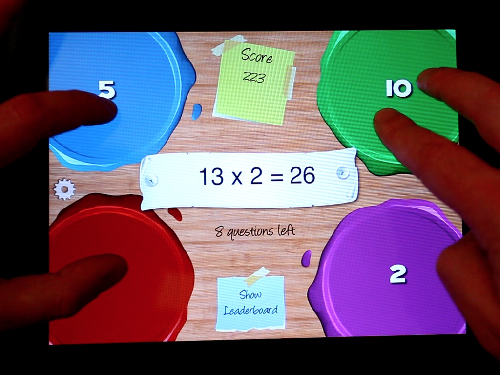 Multi-Touch Mathematics screenshot 3