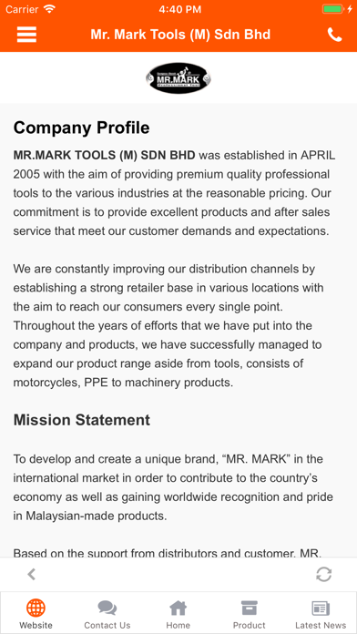 Mr. Mark Tools (M) Sdn Bhd screenshot 2