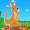 Time to run with the kangaroo in crazy kangaroo jump